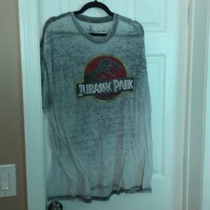 Distressed Jurassic Park T-shirt